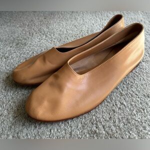 Martiniano glove leather flat